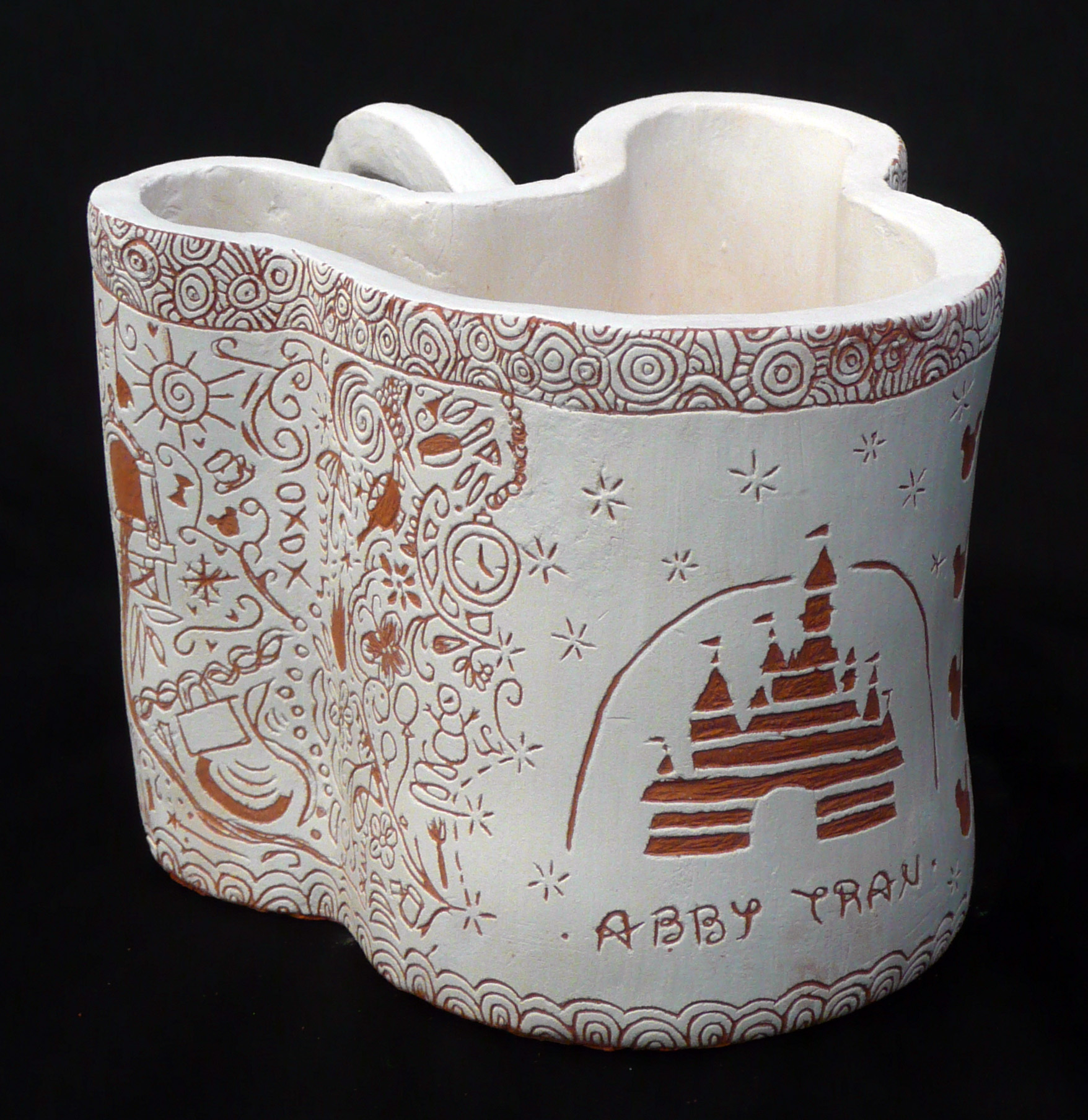 drapak.ca Gallery Engraved clay vessels from Visual Arts 10